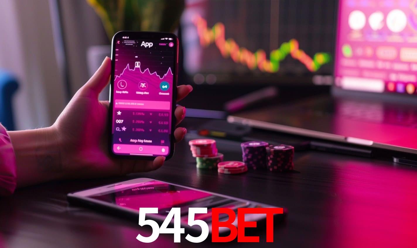 Comparação APP mobile vs versão web da 545BET